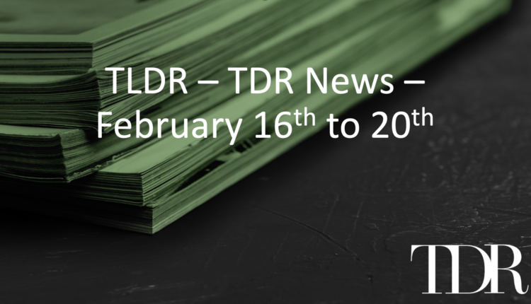 TDR News